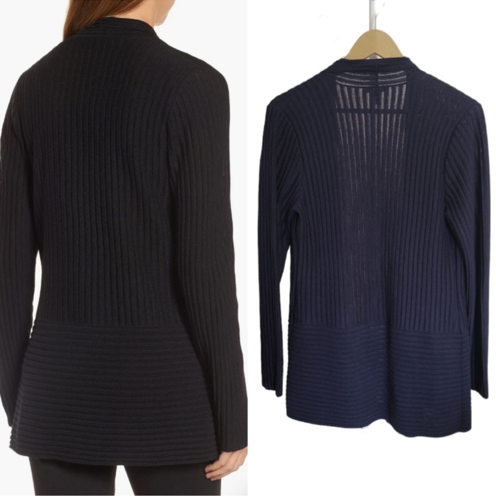 Eileen Fisher 100% Wool Cardigan